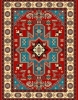 Machine made carpet, tribal pattern, code AB078,