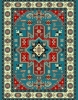 Machine made carpet, tribal pattern, code AB078