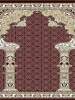 prayer carpet, Elia pattern, red