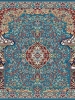 prayer carpet, Hosna pattern, blue