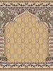 prayer carpet, Soraya pattern, cream