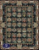 Cheap 700 reeds carpet. code: 6044. navy blue