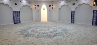فرش بزرگ پارچه مسجد