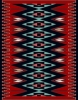 Machine made carpet, tribal pattern, code AB075