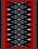 Machine made carpet, tribal pattern, code AB075