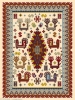 Machine made carpet, tribal pattern, code AB089