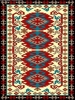 Machine made carpet, tribal pattern, code AB091