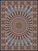 1000 reeds machine carpet with 3000 density Panah design code 1016