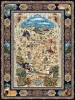 1000 machine carpet, with 3000 density and Parian design in Toos Mashhad