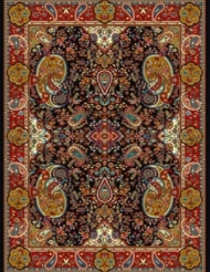 Machine made carpet, tribal pattern, code AB086