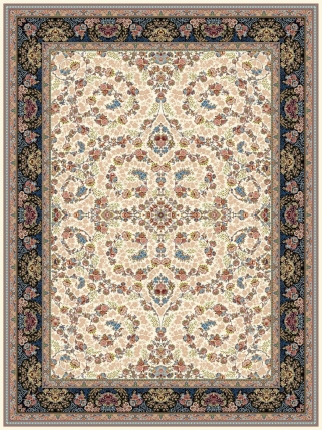 1000 reeds machine carpet 5Afshan design density of 3000 code 1079