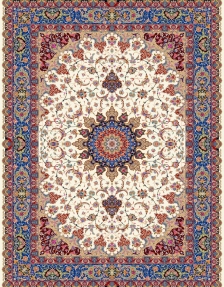 1000shoulder machine carpet, Isfahan 2 design,