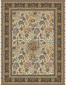 1000shoulder machine carpet, with 3000 density, parnaz design, Toos Mashhad