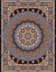 1000houlder machine carpet, with 3000 density, Parand design, code 1022