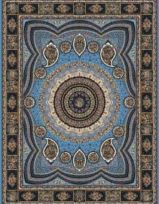 a 1000 shoulder machine carpet, Paria design, in Toos mashhad