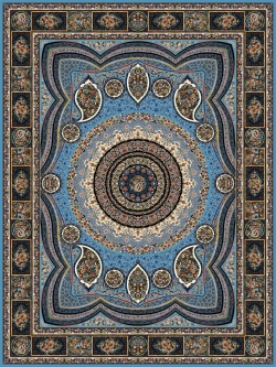 1000 reeds machine carpet paria design code 1030