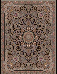 1000shoulder machine carpet with 3000 density, 10 colors, Parmida design, Toos Mashhad