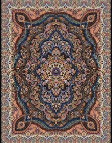 1000shoulder machine carpet with 3000, Parsa design. Toos Mashhad0 density,