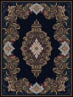 1000 reeds machine carpet density of 3000 Parto design code1092