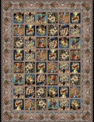 1000 shoulder machine carpet, Perry flower design
