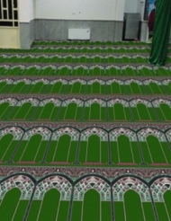 Toos Mashhad  prayer carpet, Afagh pattern