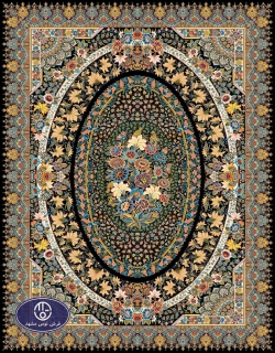 700 reeds carpet Shadrang design code 7015