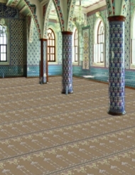 Toos Mashhad  prayer carpet, Elia pattern