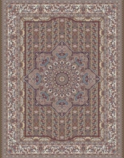 500reeds machine made carpet Gole Yas pattern