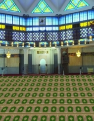 Toos Mashhad  prayer carpet, Khezra pattern