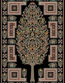 machine modern carpet design M02 Toos Mashhad