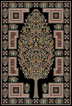 Modern carpet M02 design