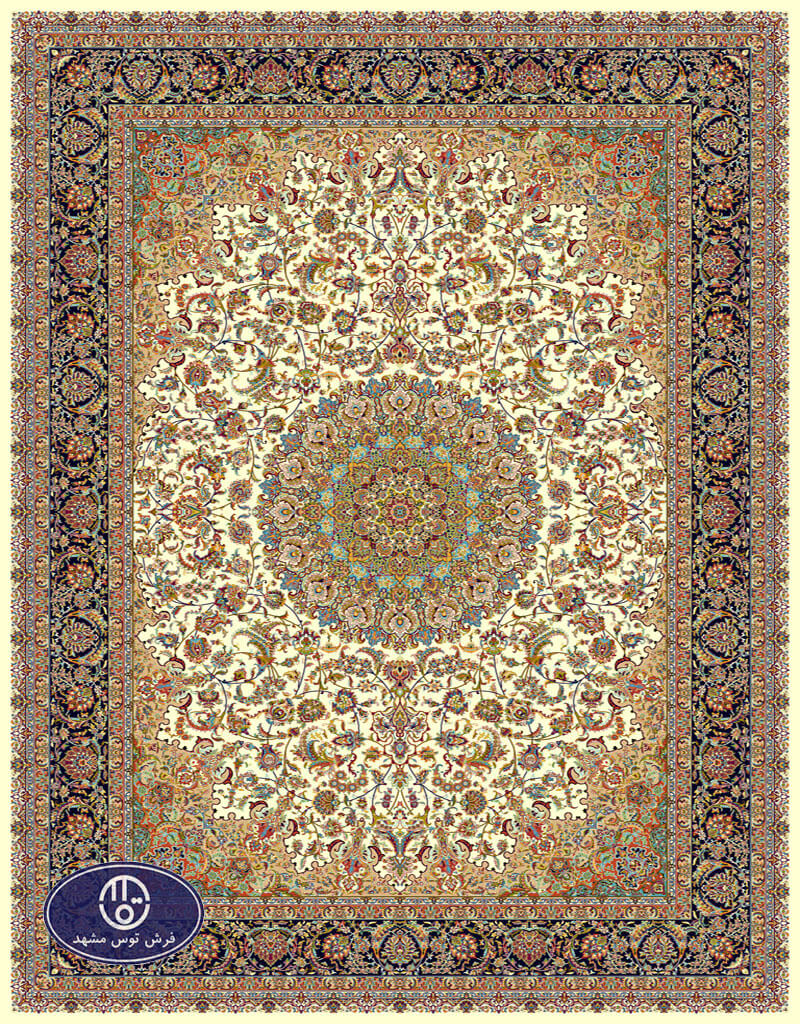 فرش 700 شانه،اصفهان،توس مشهد،کرم
